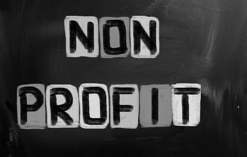 Non profit concept Stock-Illustration