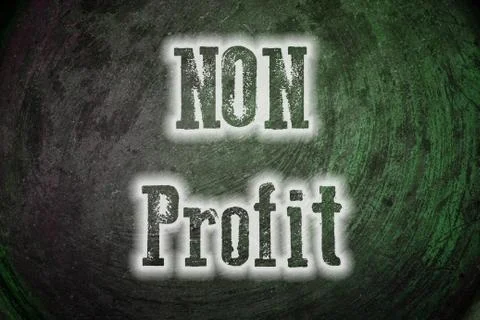 Non profit concept Stock Illustration