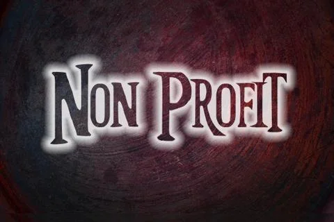 Non profit concept Stock Illustration