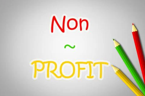 Non profit concept Stock Illustration