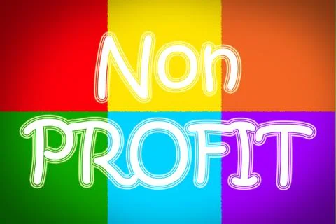 Non profit concept Stock Illustration
