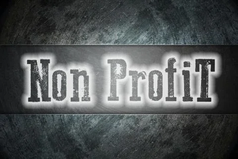 Non profit concept Stock Illustration