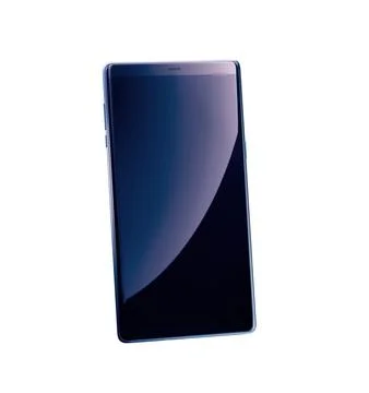Non-specific smart phone high resolution 3d render Stock Illustration
