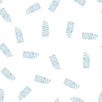 Non-standard booklet glyph vector seamless pattern sign 库存插图