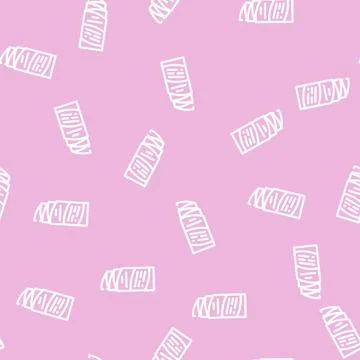 Non-standard booklet line vector seamless pattern line Stock Illustration