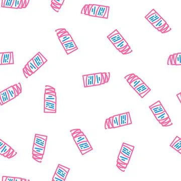 Non-standard booklet vector seamless pattern line Illustration