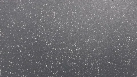 Non-stick granite coating. Blurred background. Stock Footage 237691693
