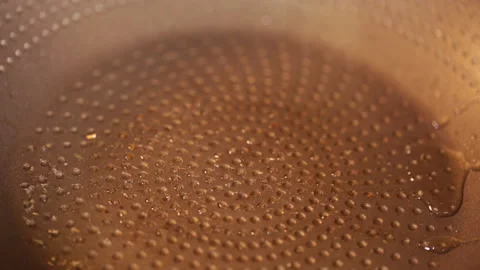 Non stick hot pot cold oil (3) Stock Footage 202156615