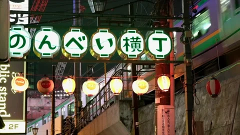 Nonbei Yokocho Train Stock Footage 229573132