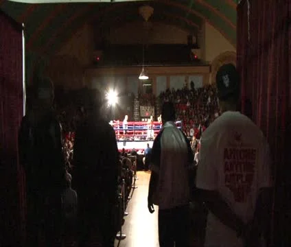 Nondescript Boxers Fighting Stock Footage 10789693