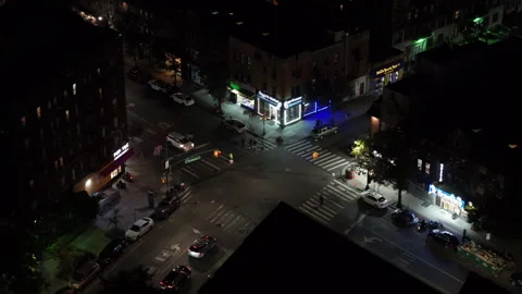 Nondescript Brooklyn street Stock Footage 253569557