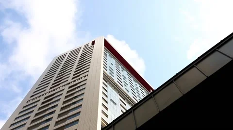 Nondescript Skyscraper Buildings Rotating View Stock-Footage 54403673