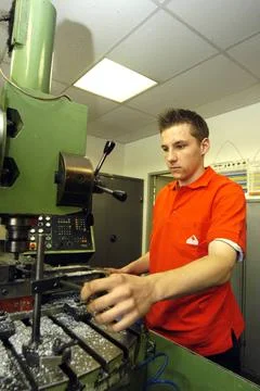  nonferrous metal processing in the iron industry or the metal industry no... Stock Photos