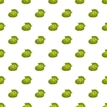 Noni fruit tropical seamless pattern repeating background 스톡 일러스트