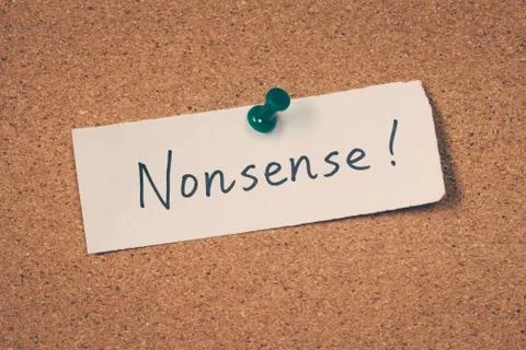 Nonsense Stock Photos