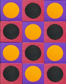 Nonslip square rubber. Stock Photos