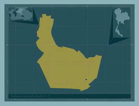 Nonthaburi, Thailand. Solid color shape 库存插图