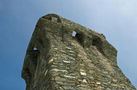 Nonza tower Foto stock