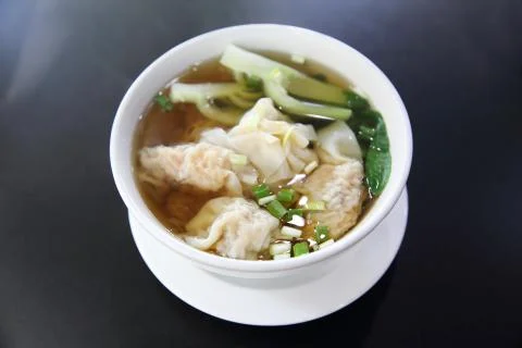 Noodle and dumpling Stock Photos