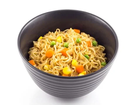Noodle and Vegetable Stock Photos