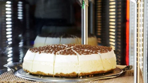 Noodle cake bokeh display Видео 71330987