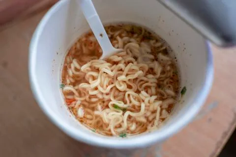 Noodle cup Stock Photos