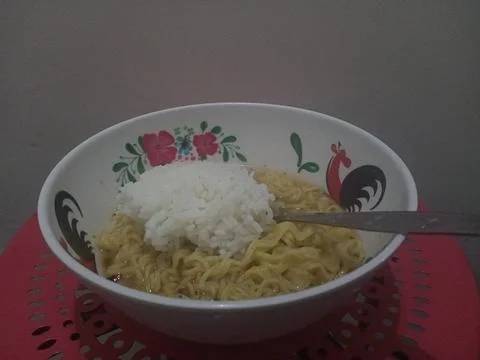 Noodle dish Foto stock