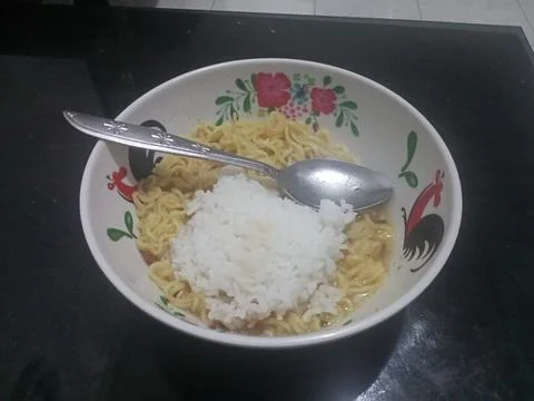 Noodle dish Foto stock