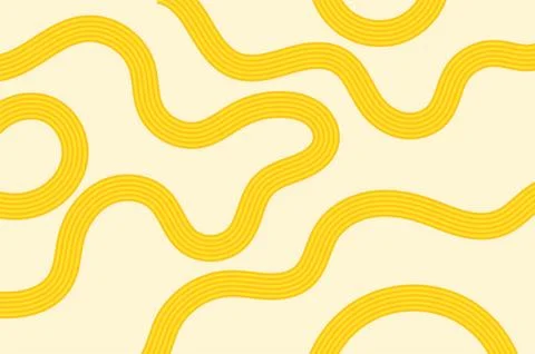 Noodle pattern poster Stock Illustration