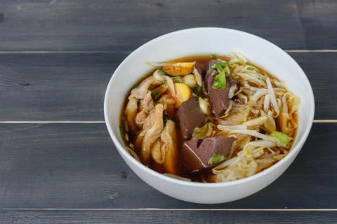 Noodle soup Stock Photos
