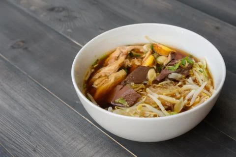 Noodle soup Stock Photos