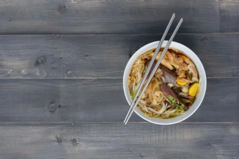 Noodle soup Foto stock
