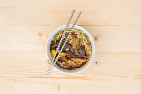 Noodle soup Stock Photos