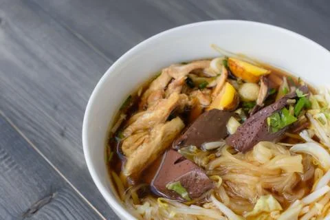 Noodle soup Stock Photos