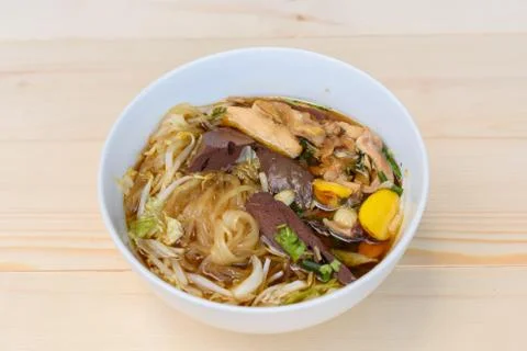Noodle soup Foto stock