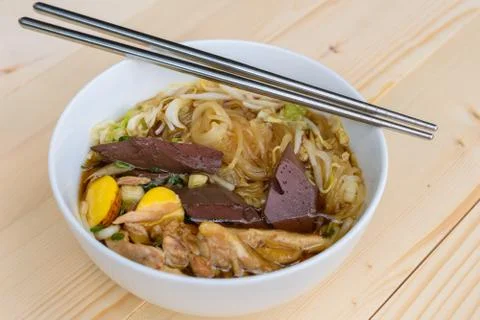 Noodle soup Stock Photos
