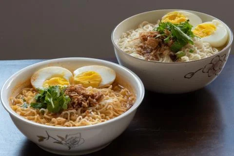 Noodle soup Stock Photos