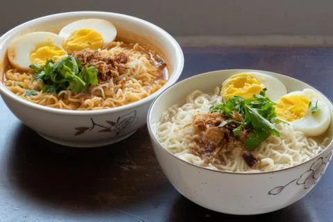 Noodle soup Stock Photos