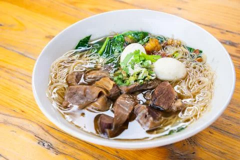 Noodle soup Stock Photos