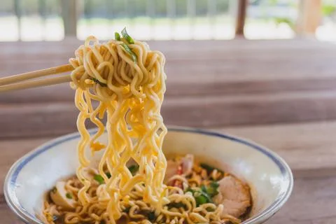 Noodle soup Stock Photos