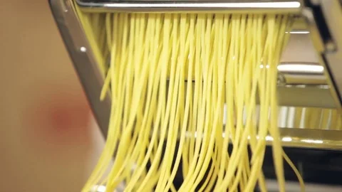 Noodle/Pasta maker machine Stock Footage 71627702