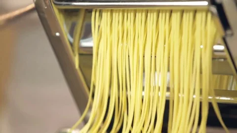 Noodle/Pasta maker machine Stock Footage 71627805