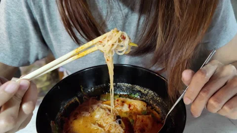 Noodles  Stock Footage 158955355