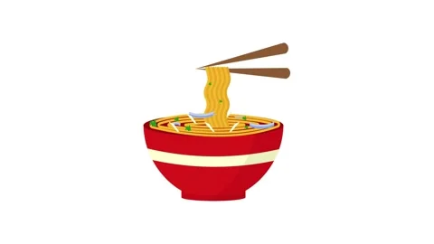 Noodles icon animation for motion graphics. Foods and Drinks Icons Stock Footage 147990718