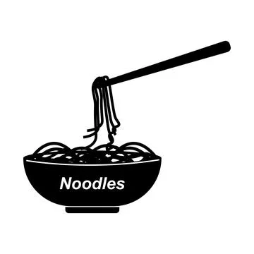 Noodles icon Stock Illustration