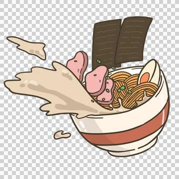 Noodles Illustrazione stock