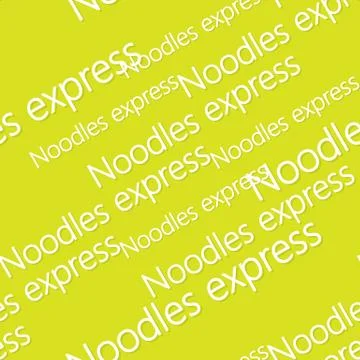 Noodles logo seamless pattern Stock Illustration
