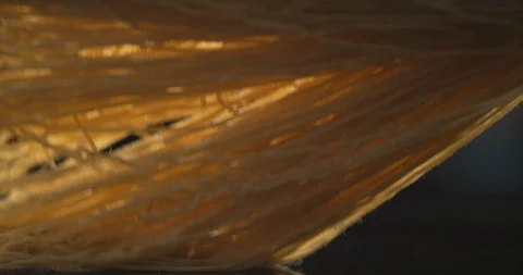NOODLES on table in slow motion Stock Footage 97777739