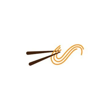 Noodles vector design template illustration Stock Illustration