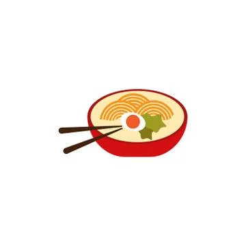 Noodles vector design template illustration Stock Illustration